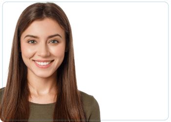 woman smiling